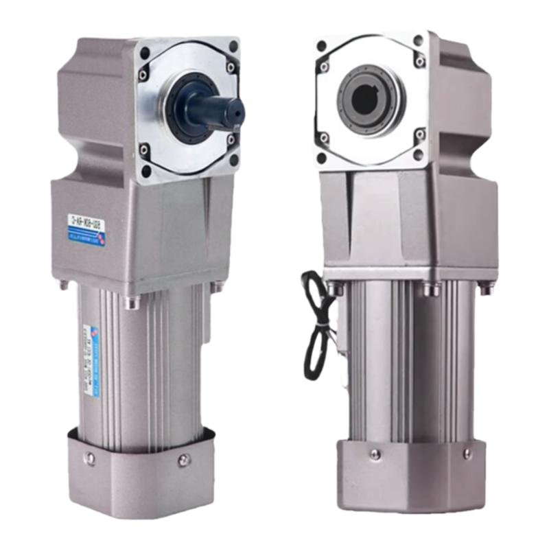 臺力直角減速電機220v小型380v中空/中實齒輪調速馬達一體25-750W