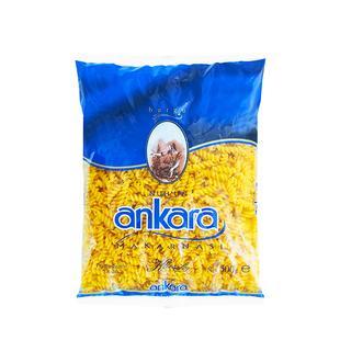 进口安卡拉意大利面直条螺旋速食意面空心粉儿童通心粉西餐厅专用