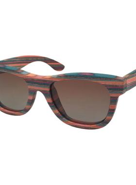 墨镜时尚风炫彩粉红色太阳镜