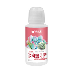 得能量多肉爆芽素优芽素爆侧芽细胞分裂素促芽促生长素暴芽素肥料