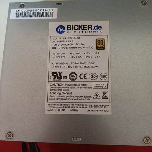 议价BICKER.de BEL-540H-B1
