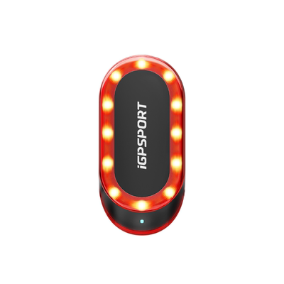 iGPSPORT迹驰SR mini雷达尾灯自行车后尾长续航智能侦测夜骑尾灯