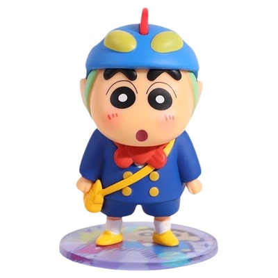 蜡笔小新动感大作战系列桌面摆件卡通治愈系办公居家趣味可爱