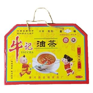 唐河特产河南南阳油茶实惠250克*8袋礼盒早餐速食糊汤面包邮