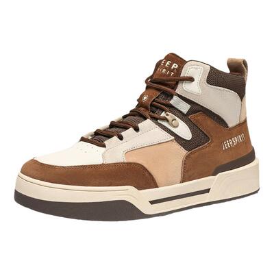 jeepspirit吉普男鞋时尚高帮鞋