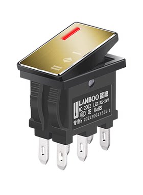蓝波1409迷你船型开关▲顺丰发货