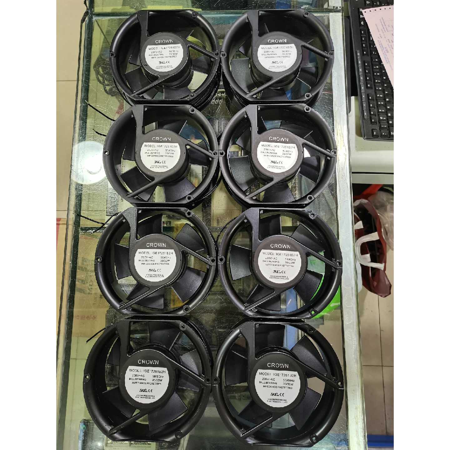 【议价-可维修】CROWN贯展纯铜 电机 AC220V 17251 /均有货图片