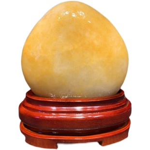 黄蜡石原石石头天然黄色玉石黄龙玉观赏石镇宅招财石精品摆件桌面