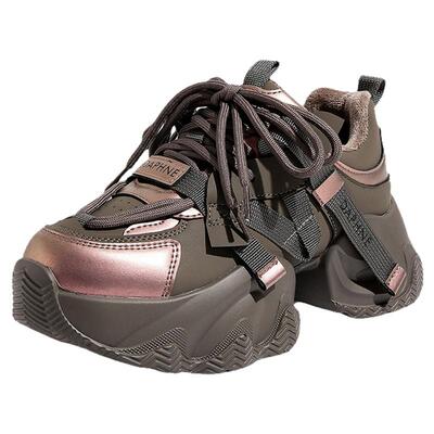 达芙妮2026春季新款厚底老爹鞋女