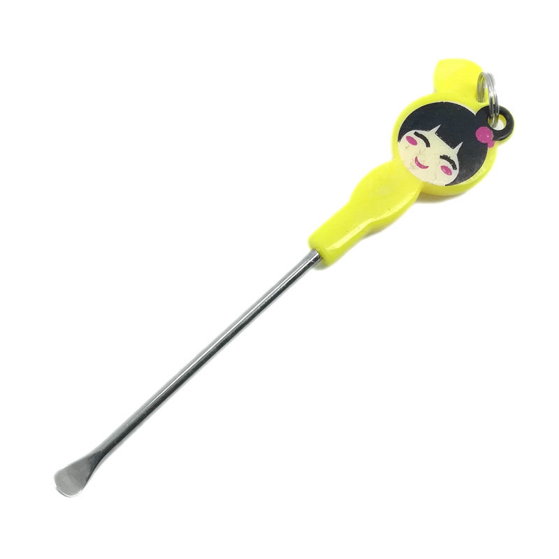 卡通不锈钢弯头清洁器掏耳勺