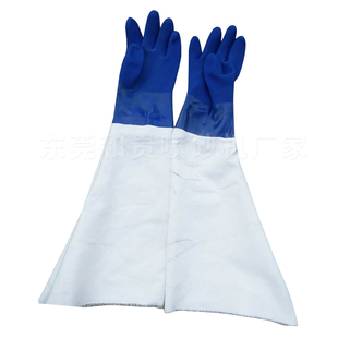 喷砂机专用手套加厚超耐磨橡胶加长左手手动喷砂机手套大小可定做