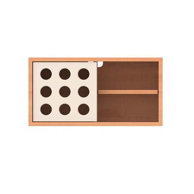 出乎生活时光组合收纳立柜樱桃木