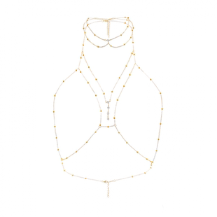 霏慕轻奢时尚纯欲闪钻胸链性感身体链女高级感项链2025新款配饰qq