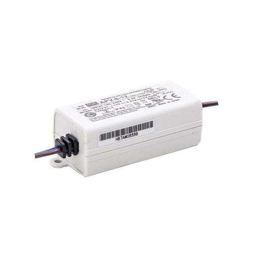 明纬24V电源8W APV-8-24防水LED照明塑壳0.34A灯带灯箱CCC认证