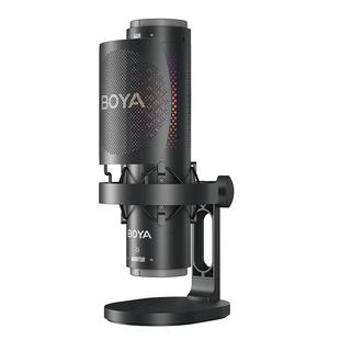 BOYA博雅K9电脑麦克风 主播专业录音直播游戏降噪桌面电容USB话筒
