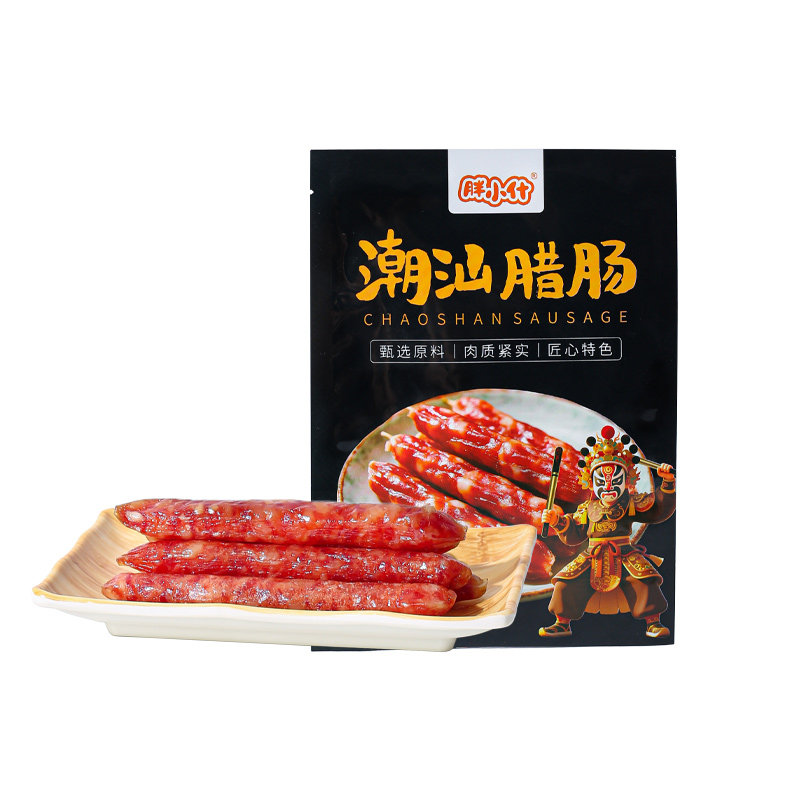 正宗潮汕特产广式腊肠煲仔饭食材