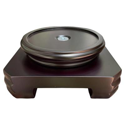 可旋转底座圆形工艺品花瓶茶壶葫芦鱼缸奇石佛像复古底座木座礼品