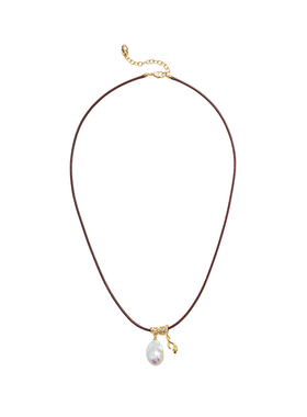 安铂洛利巴洛克珍珠吊坠项链女