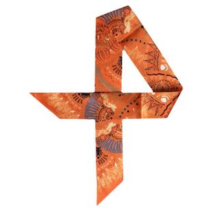 石原里美2023新款短发丝巾发带女绑发法式复古装饰发饰小飘带领巾