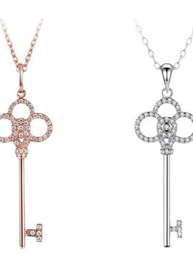 心冠钥匙项链简约小众设计