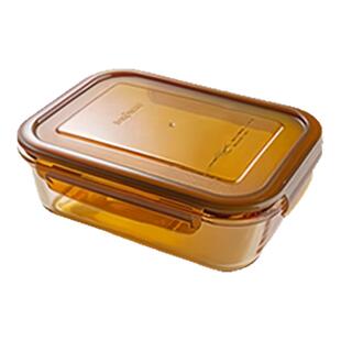 康宁玻璃保鲜盒食品级可微波炉加热餐盒上班族密封水果便当饭盒