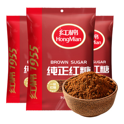 红棉国标红糖甘蔗糖一级等级