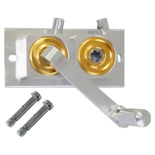 通用晾衣架手摇器晒晾衣架配件手摇器阳台摇手把柄免打孔孔距可调