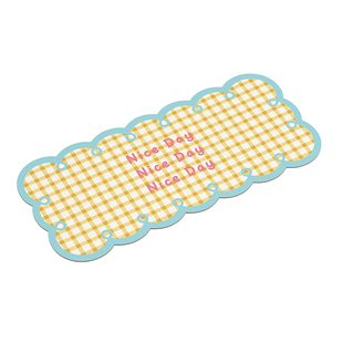 春日漫屿超大鼠标垫女生电脑游戏键盘垫防水防油办公室皮革书桌垫