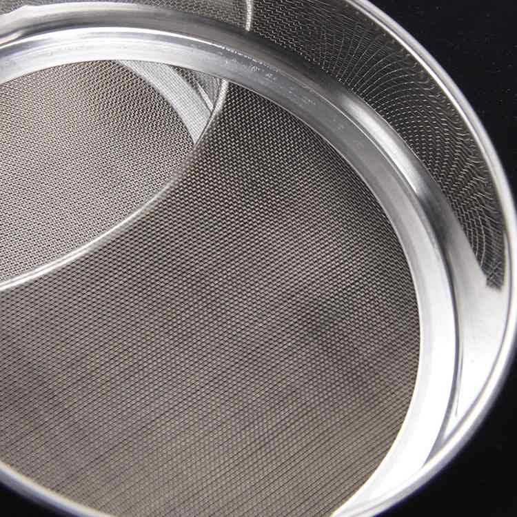 不锈钢40目面粉筛12PC烘焙圆形手持工具套装厨房筛子米过滤网