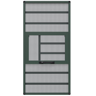 防盗窗金刚网纱窗定制防蚊沙窗户防护栏一体三推外开窗纱窗网自装