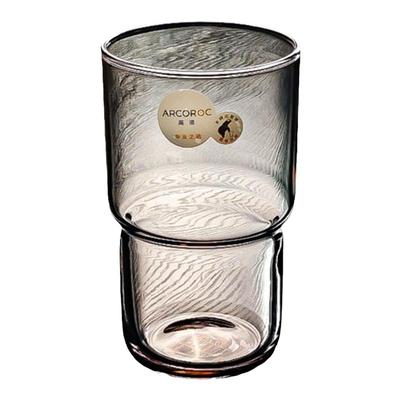 2025新款食品级钢化玻璃杯啤酒杯子轻奢高档精致高级感防摔高颜值