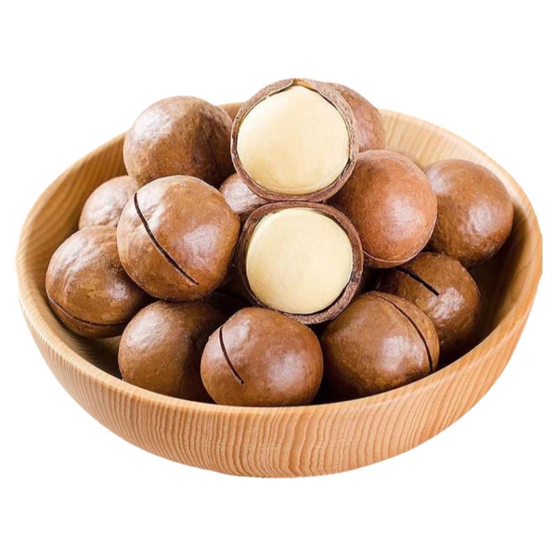 奶香夏威夷果含罐2斤坚果干果零食奶油味休闲零食炒年货特产袋装