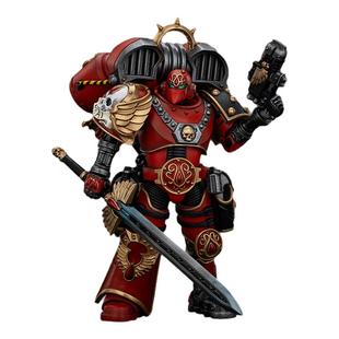 JOYTOY暗源战锤荷鲁斯之乱圣血天使 多米尼恩·泽丰1:18可动兵人