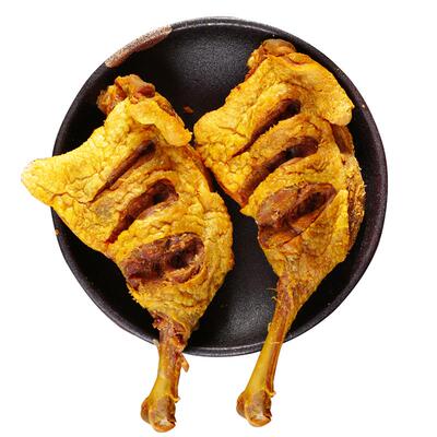 梅客华记风干烤鸭腿网红零食特产