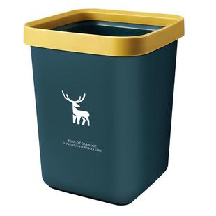 垃圾桶厨房专用简约家用客厅轻奢2026新款卫生间特大号大容量压圈