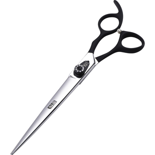 玄鸟专业宠物美容剪刀直剪狗狗泰迪贵宾比熊修毛剪工具7.5 8 9寸