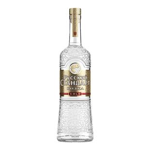 俄罗斯伏特加VODKA斯旦答牌原瓶进口原味洋酒商务宴请聚会白酒