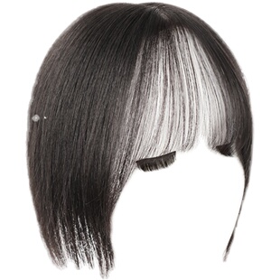 瑞士网假发女头顶增发量蓬松全真发补发片遮盖白发隐形无痕假发片