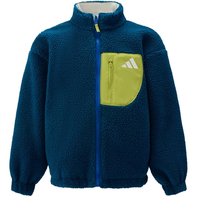 adidas阿迪达斯2025冬季新款大儿童双面穿外套保暖棉服夹克KC0215