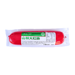 山林大红肠400g开袋即食宴席香肠小吃零食上海特产熟食真空凉拌菜
