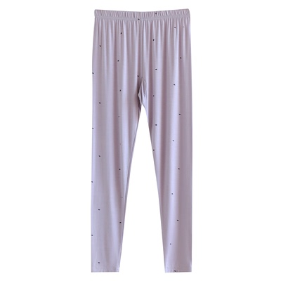 弹力莫代尔女士薄款秋裤