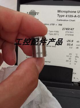 议价丹麦B&K Bruel&Kjaer Type 4190麦克风自由场麦克风 2749147