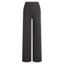 MissWiss收腹直筒裤子女冬季高腰加绒