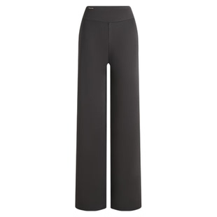 MissWiss收腹直筒裤子女冬季高腰加绒