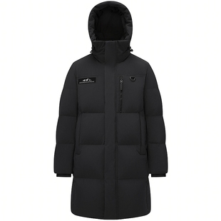 【25新款加厚极寒90鹅绒】波司登冬季户外保暖防风中长款羽绒服男