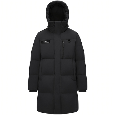 波司登极寒中长款90鹅绒羽绒服男