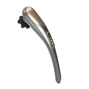 奥克斯海豚按摩器棒电动手持式颈椎腰部背部捶敲打全身筋膜神器仪