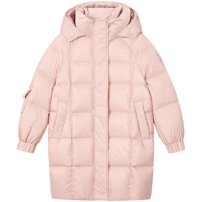 水孩儿女童长款羽绒服儿童外套