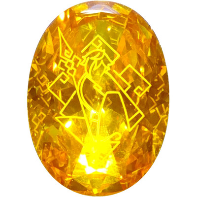 有火彩的真宝石！能喇玻璃！