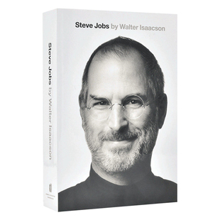 史蒂夫乔布斯传 英文原版 Steve Jobs Exclusive Biography 名人传记 经管畅销书 搭马斯克传 一生的旅程 滚雪球巴菲特